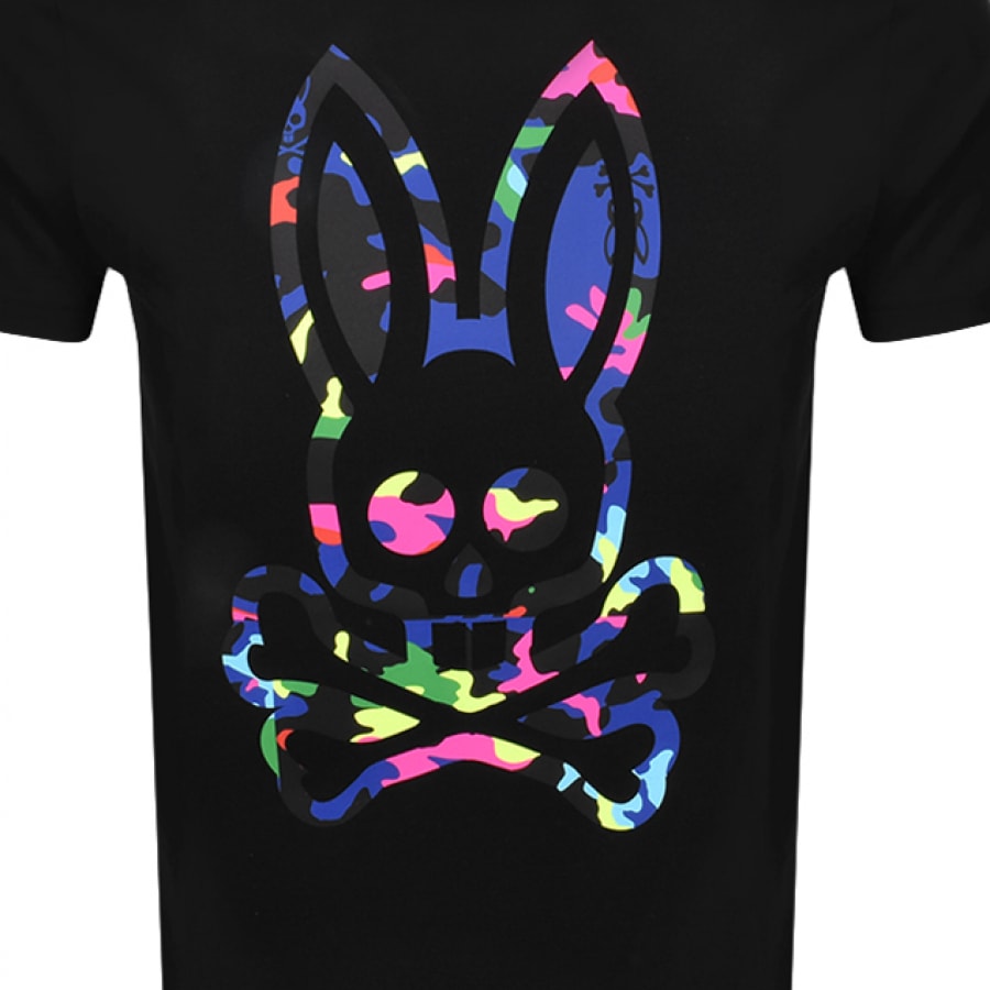 Alternative Image for ProductPsycho Bunny Bradley Crew Neck T Shirt Black3